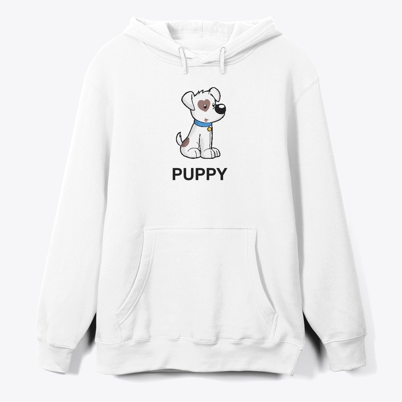 adorable cartoon puppy