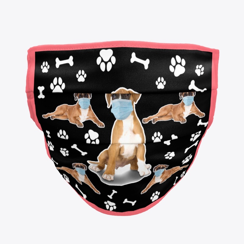 Face Mask for Boxer Dogs Lovers 