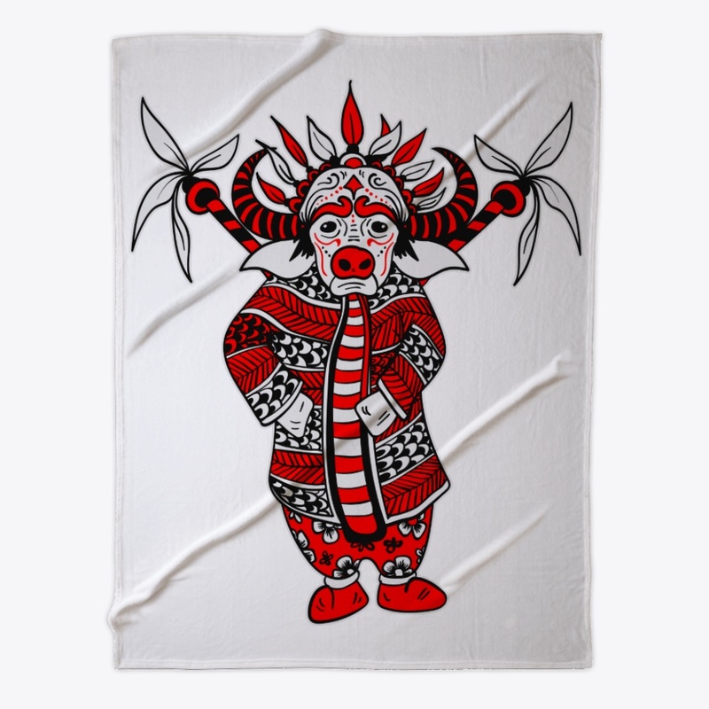 Ox Lunar New Year Chinese Opera Zodiac