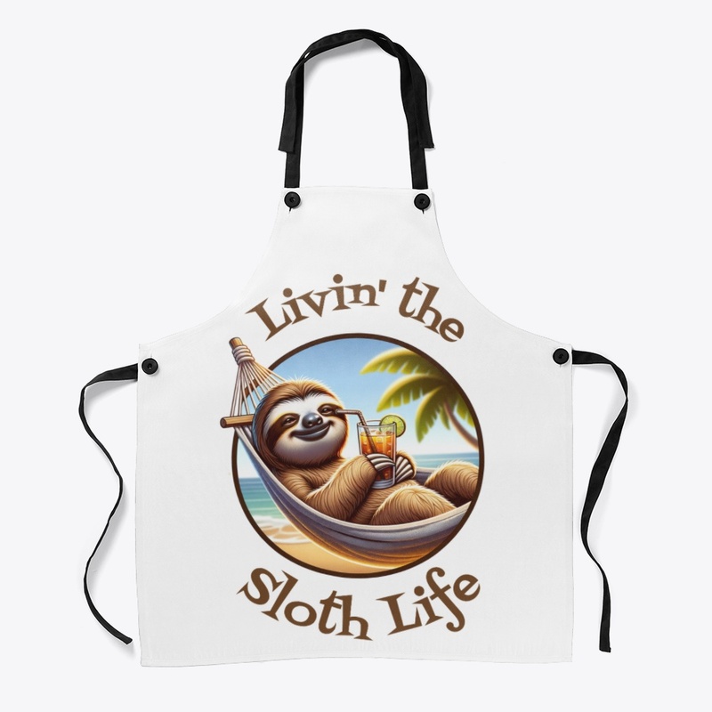 Livin' The Sloth Life Lazy Beach Summer 