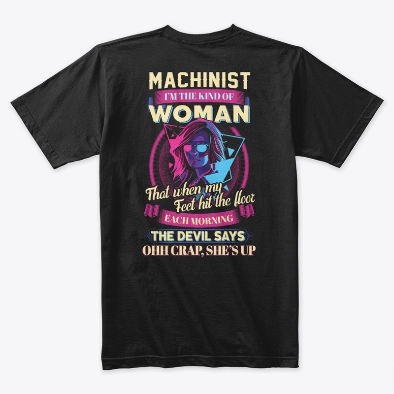 Kind of Female Machinist hoodie