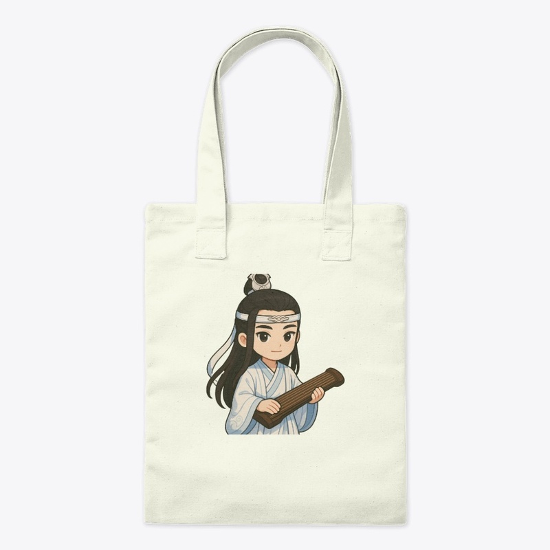 Lan Wangji Chibi Art | The Untamed Guqin