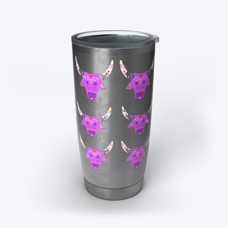 Pink Floral Taurus