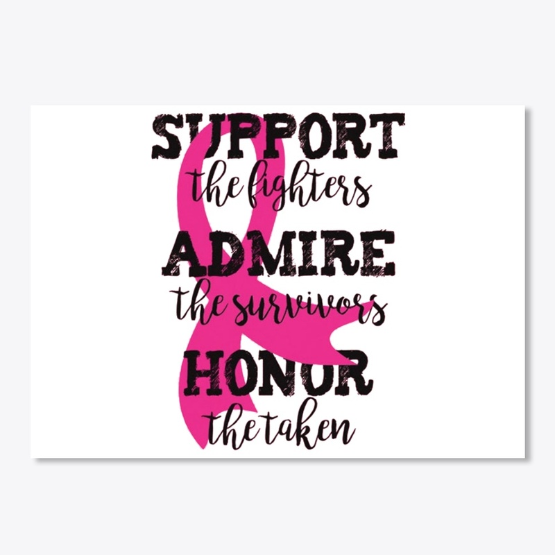 Breast Cancer T-Shirt | Support Admire