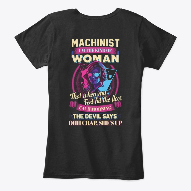 Kind of Female Machinist hoodie