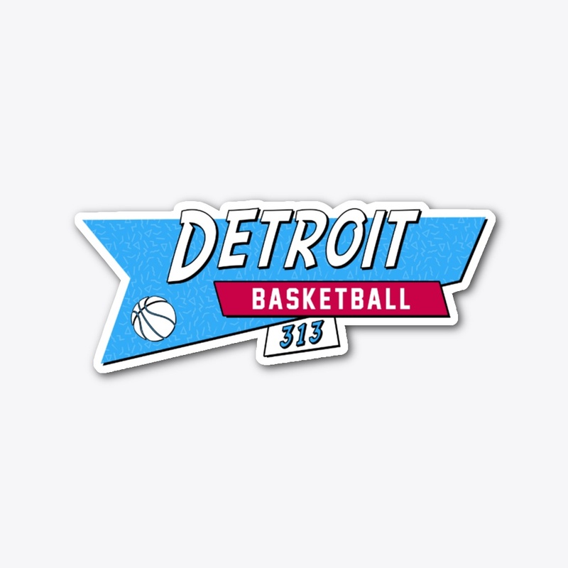 Detroit 90s Basketball Retro