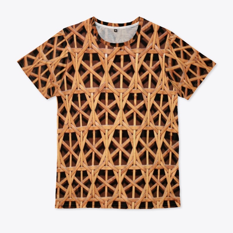 Closeup Pattern Weave Tishirt 