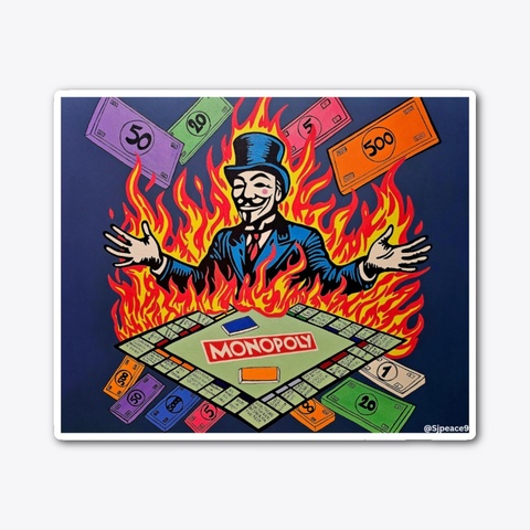 Guy Fawkes Monopoly  Standard Kaos Front