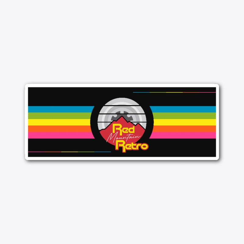Red Mountain Retro Banner