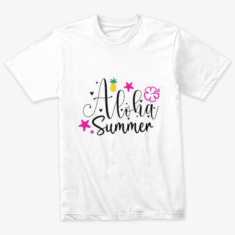 Aloha Summer T shirts and Hoodies