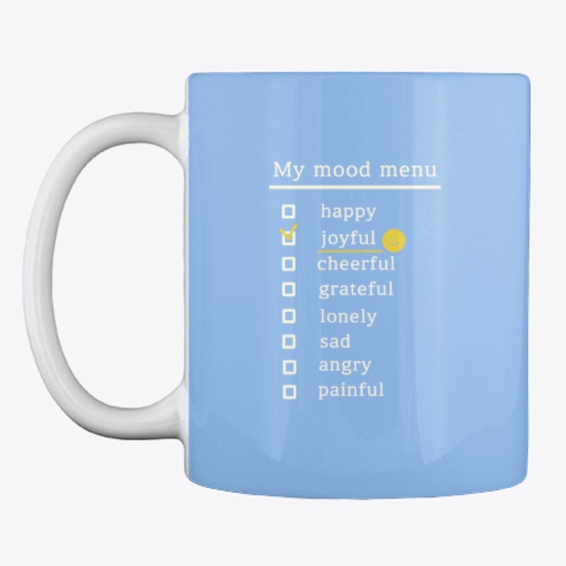 My mood menu(joyful)