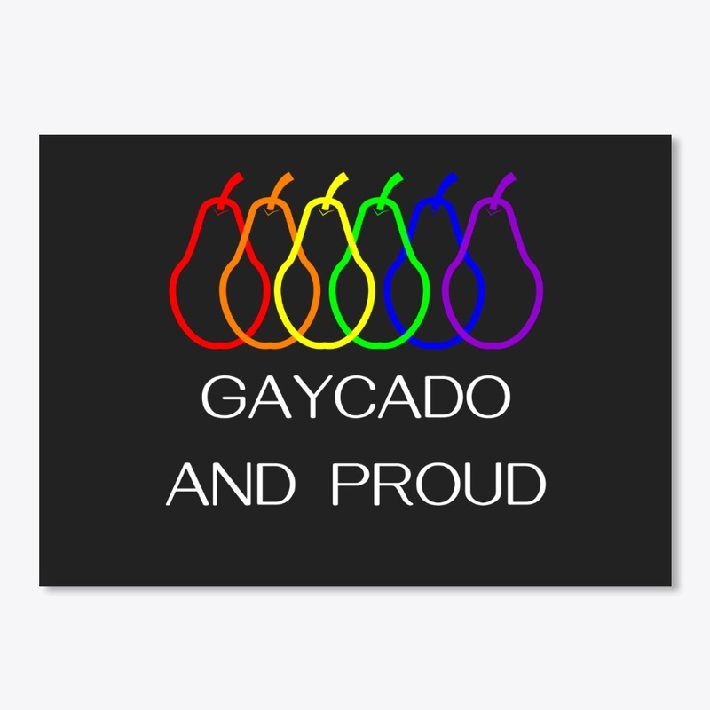 Rainbow Avocado And Proud!