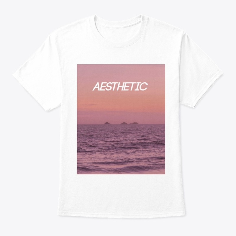 "Aesthetic" pink sea T-shirt / Hoodie