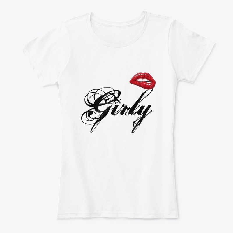 Girly disgn comfort tee