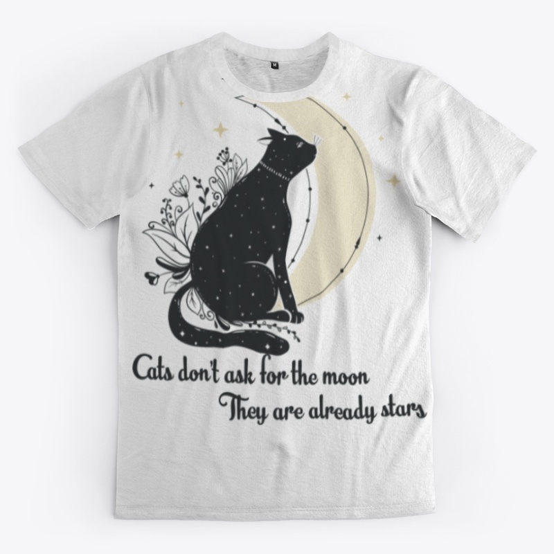 Cats don't ask for the moon