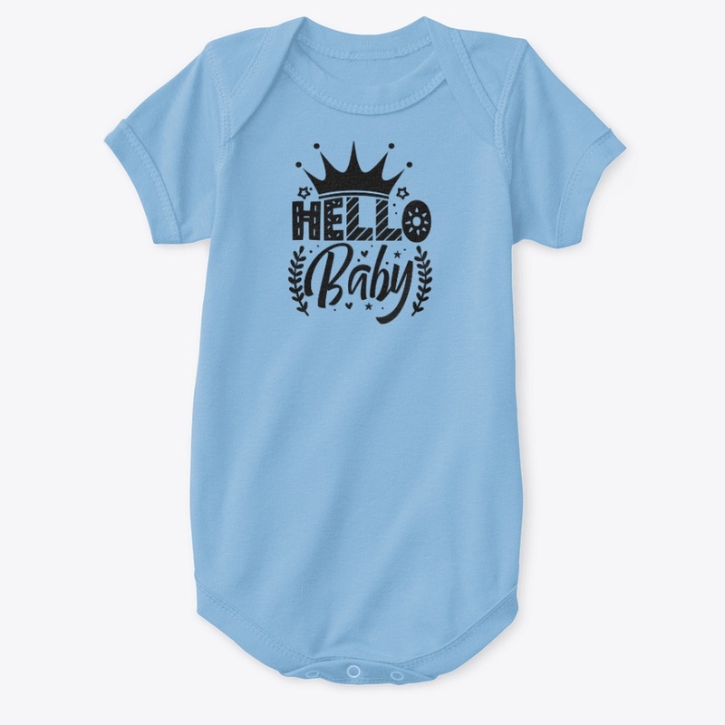 "Hello Baby" Onesie