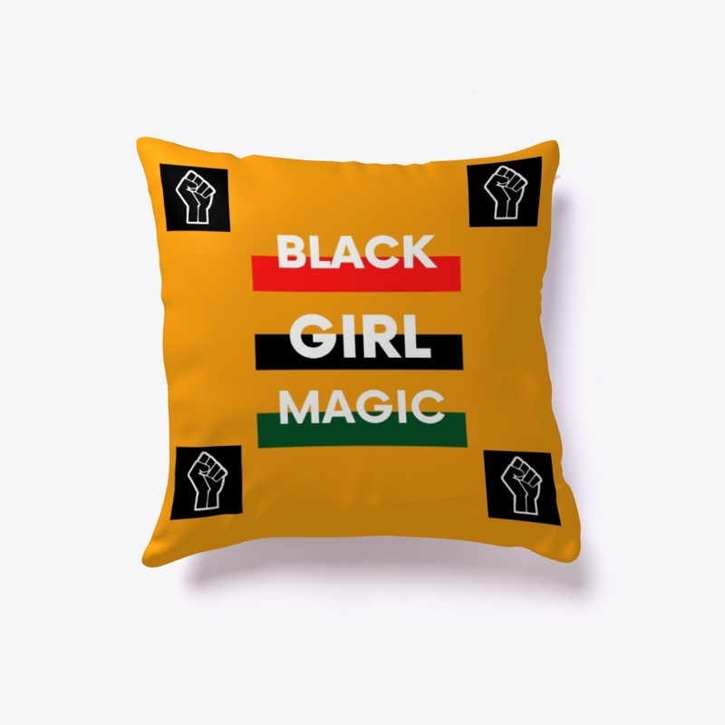 BLACK GIRL MAGIC PILLOW....