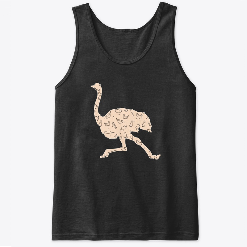 Ostrich Funny Bird (448)