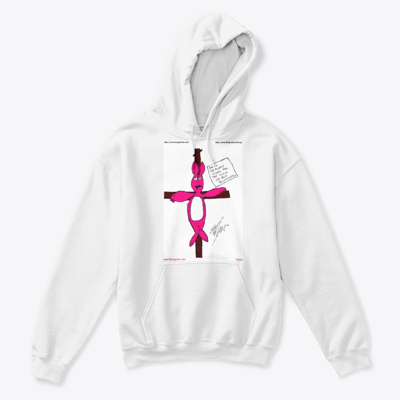 Bunny On Cross Classic