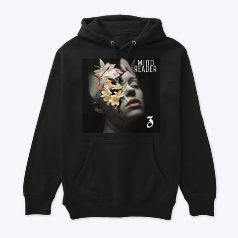 Zùño Mind Reader Black T-Shirt Front
