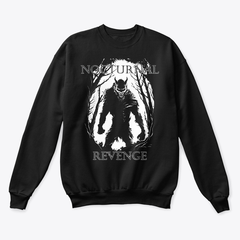 Nocturnal Revenge Werewolf Silhouette