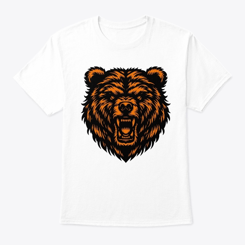 Untamed Bear Head Graphic