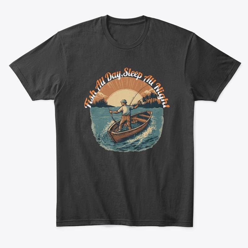 Fishing t-shirt design