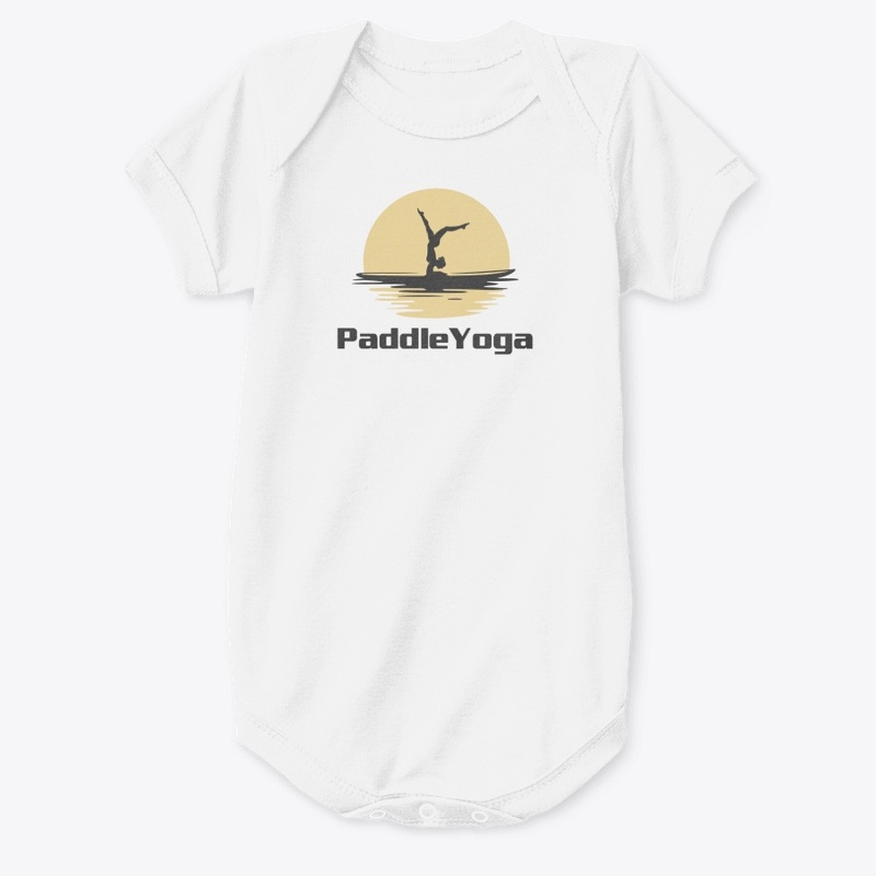 SUP, paddle board yoga pincha position