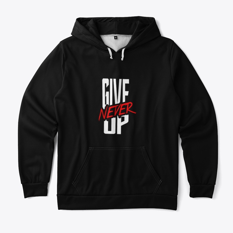 Never Give Up Stylish Tees
