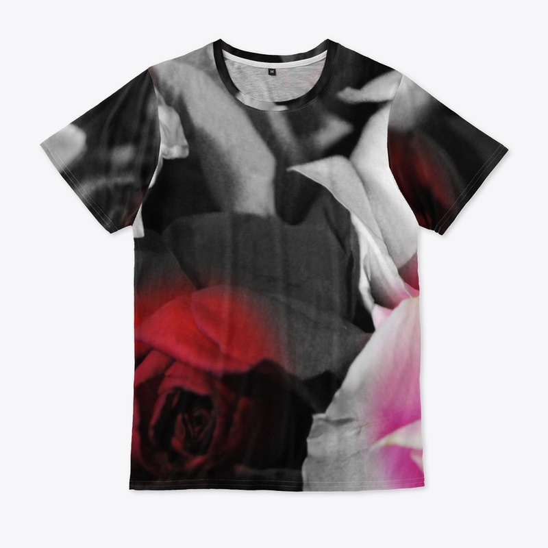 Black and White Roses Fade 
