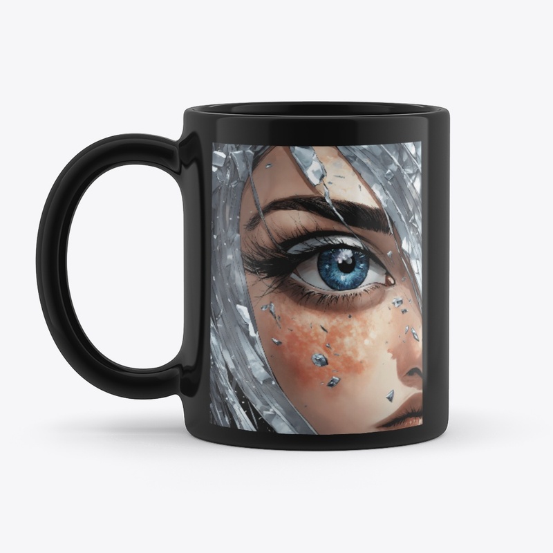 Stormy gaze women's eye t-shirt