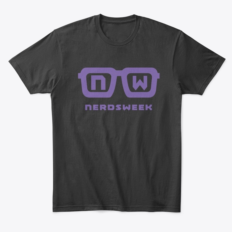 NERDSWEEK TOPS  PURPLE LOGO