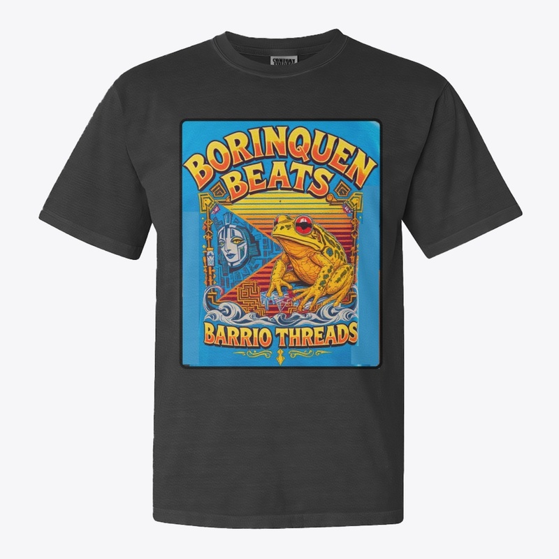 Borinquen Beats Barrio Threads Coquí 