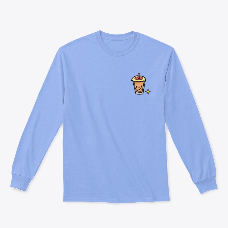 Boba cat long sleeve shirt