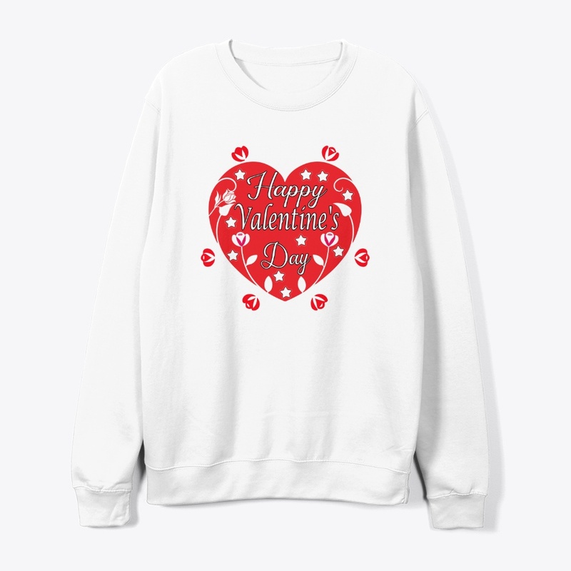 Best Valentine's Day White T-Shirts