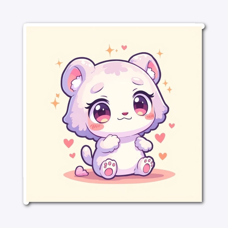 Cute Anime Chibi Cat