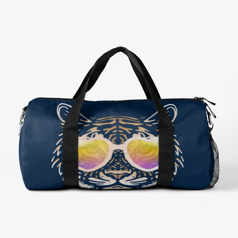 Cute Tiger in Sunglasses (Colored+sg05)