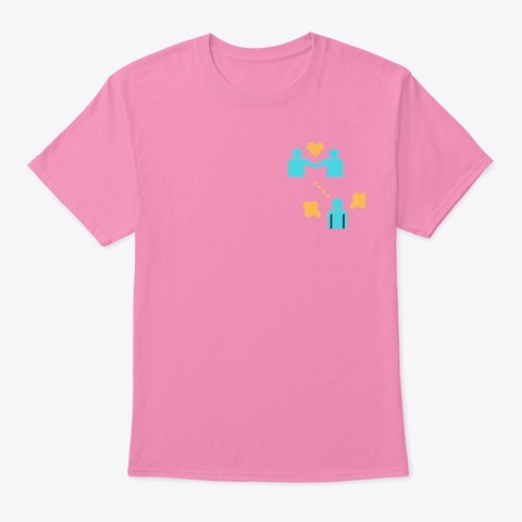 Charlie Lyric Tarot Pink T-Shirt Front