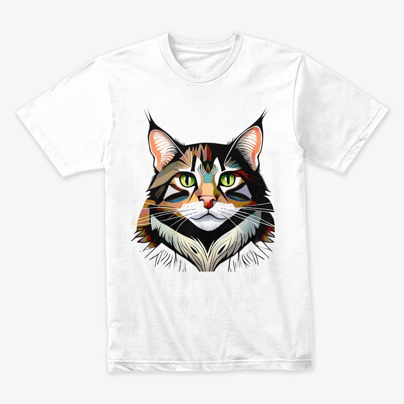 Le chat à la ligne épurée