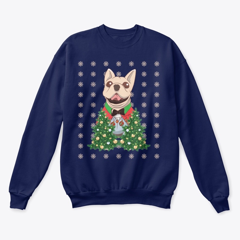 Ugly Pitbull Christmas Tree 