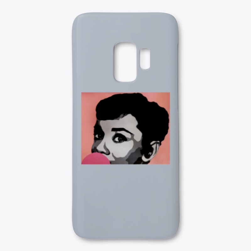 Audrey Hepburn Eyes Landscape