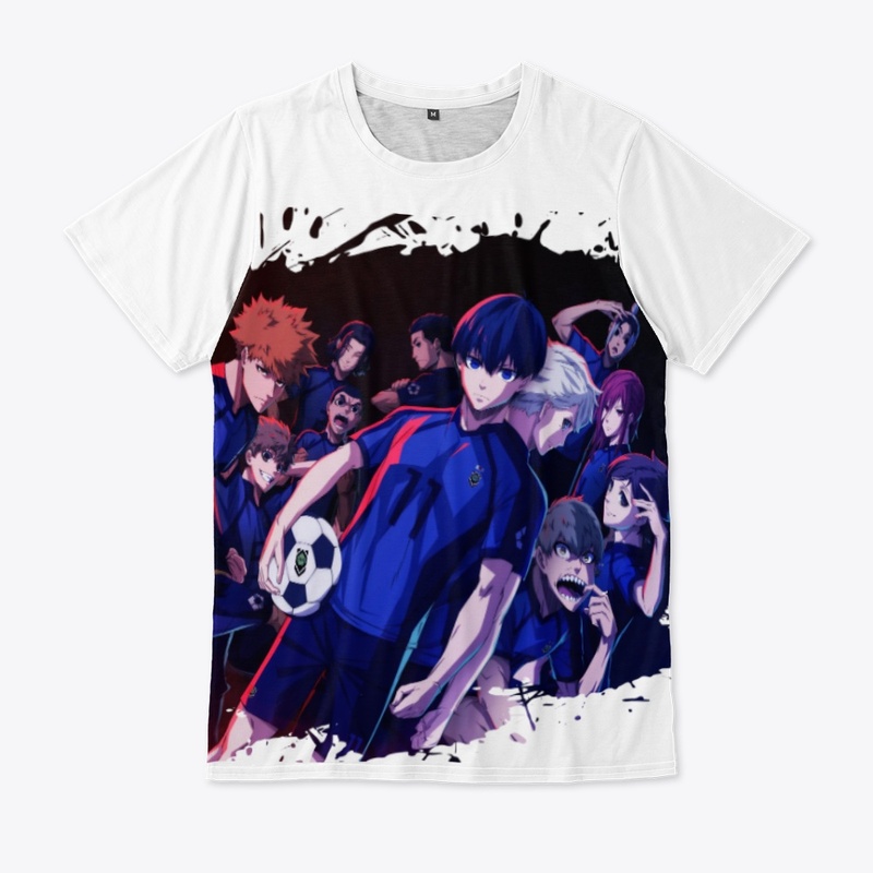 Blue lock full print t-shirt.