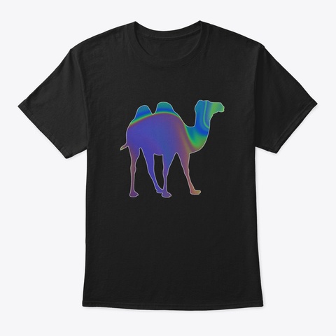 Camel 370 Black T-Shirt Front