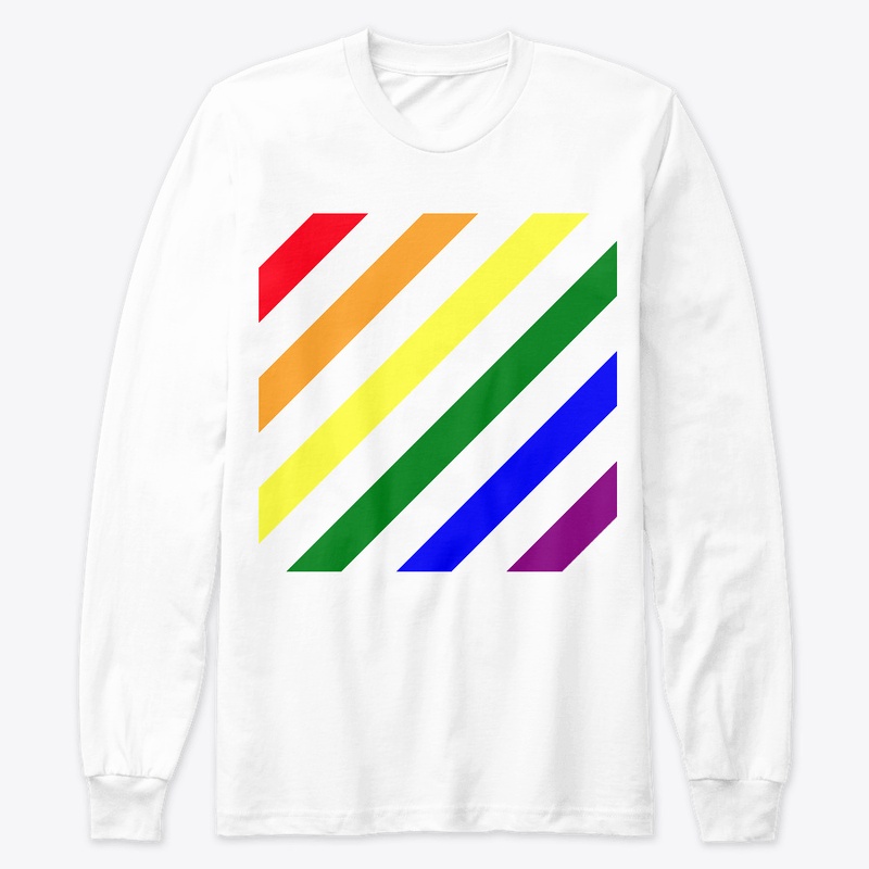 LGBT+ Flag (Diagonal Stripes)