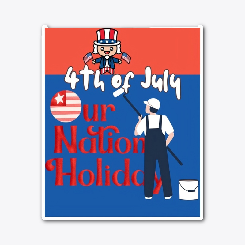 Our Nation Holiday Design for USA Pride