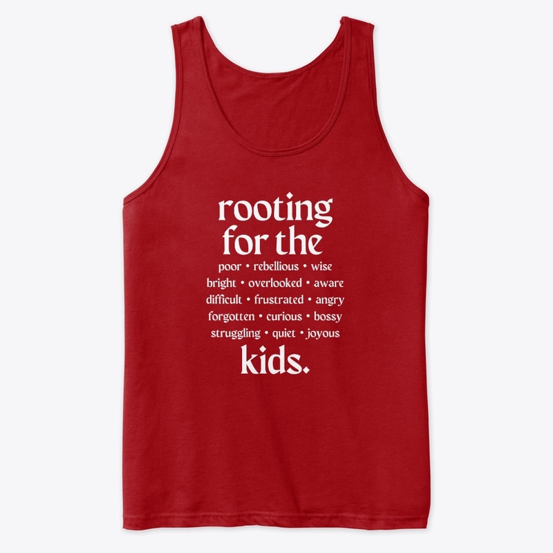 rooting for all the kids.