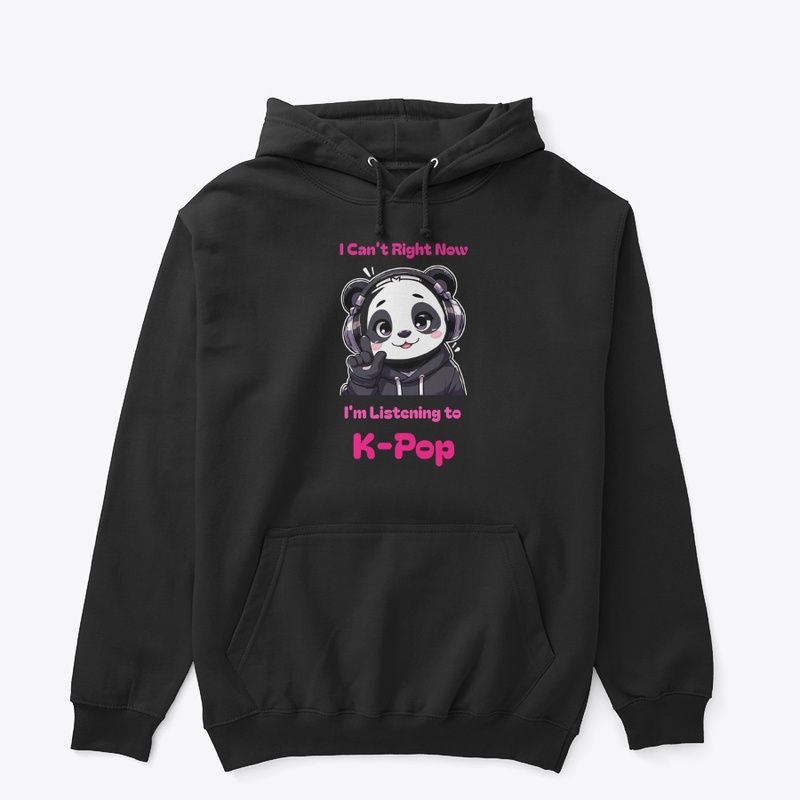 Listening to K-Pop Tees and Hoodies 