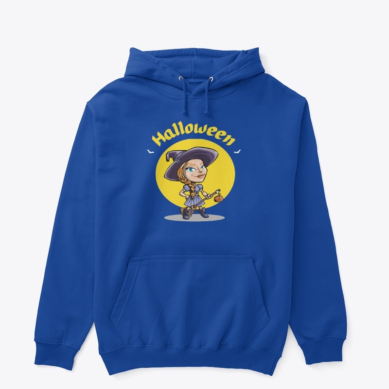 Happy Halloween - Young witch