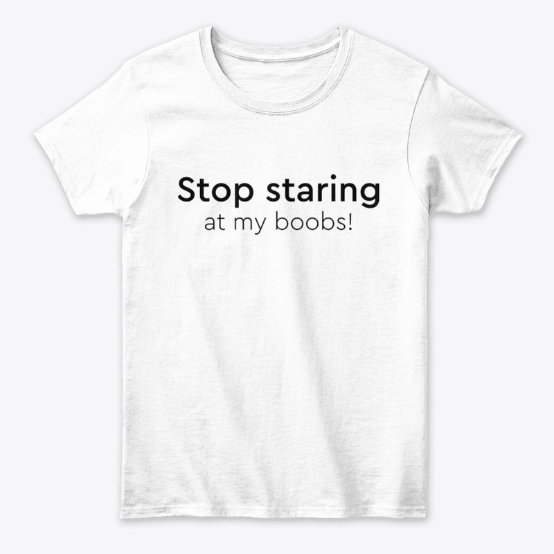 Stop staring!