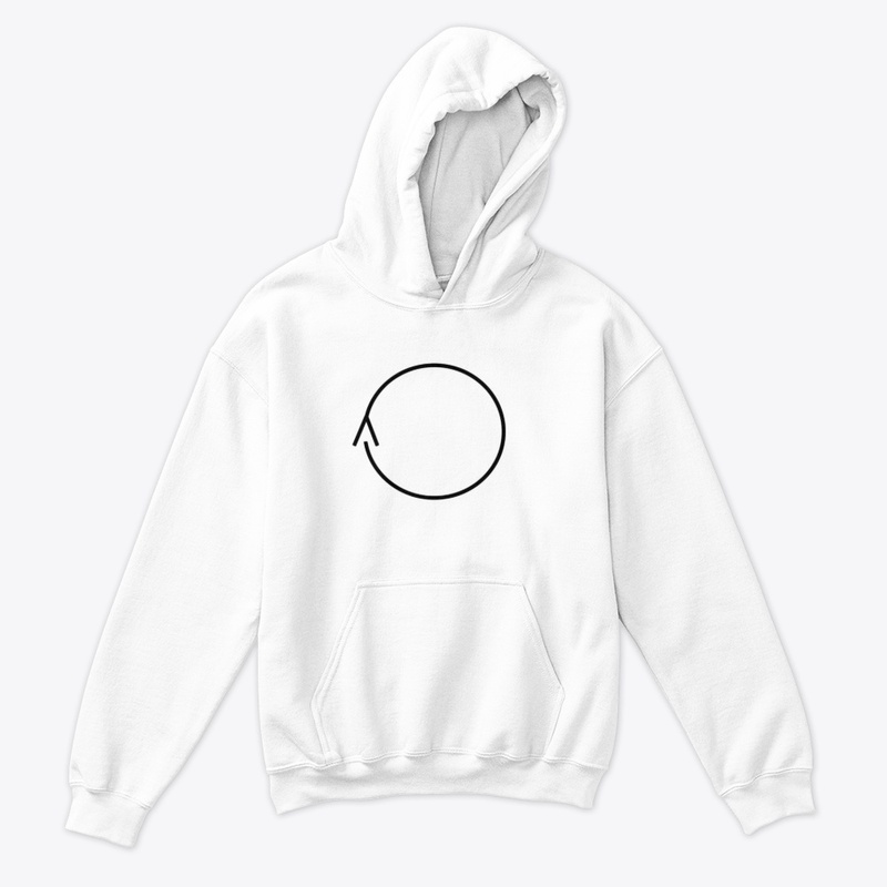 Black Minimalist Ouroboros